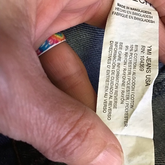 3 for 20 $ bundle YMI oversized distressed jean jacket - Picture 3 of 10